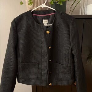 Black Women's lady Jacket j crew